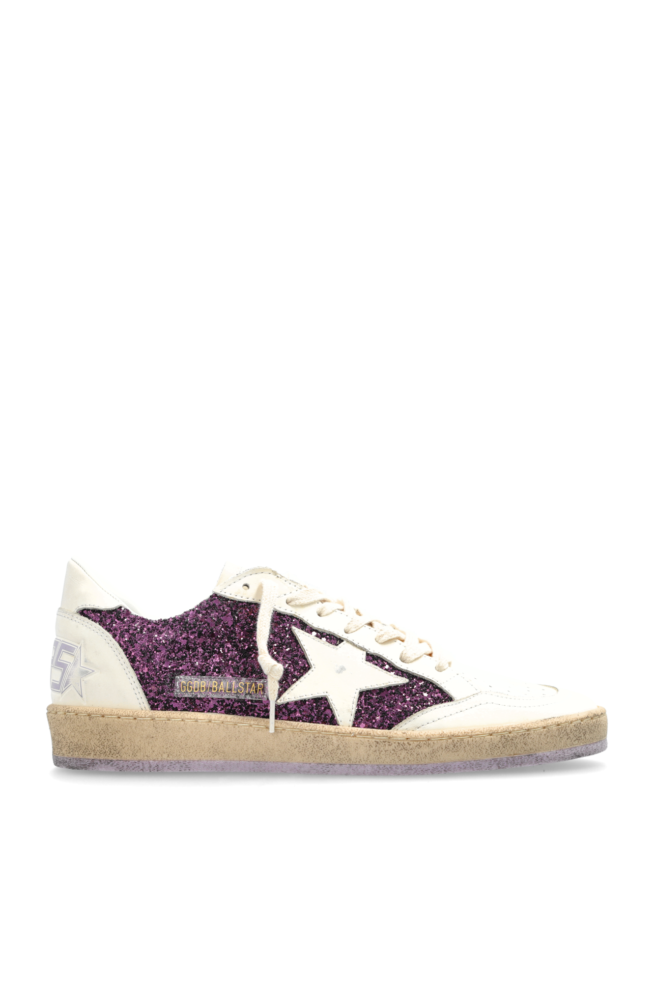 Zapatillas Golden Goose Ballstar Glitter Leather Star Mujer