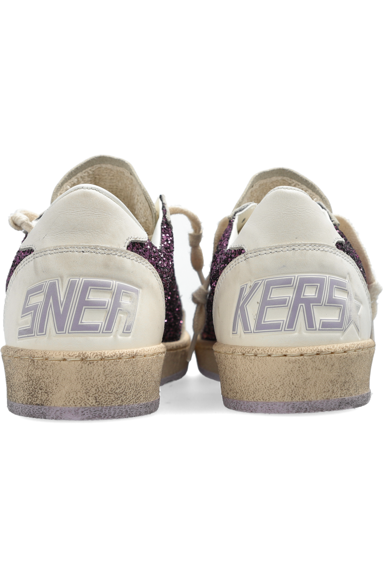 Zapatillas Golden Goose Ballstar Glitter Leather Star Mujer