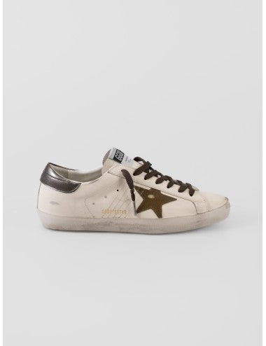 Zapatillas Golden Goose Super Star Leather Upper And Toe Cocco Print Hombre