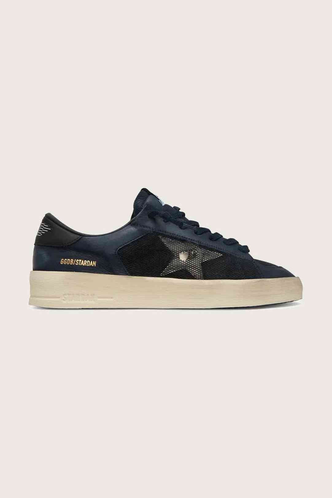 Zapatillas Golden Goose Stardan Suede Leather Mesh Hombre