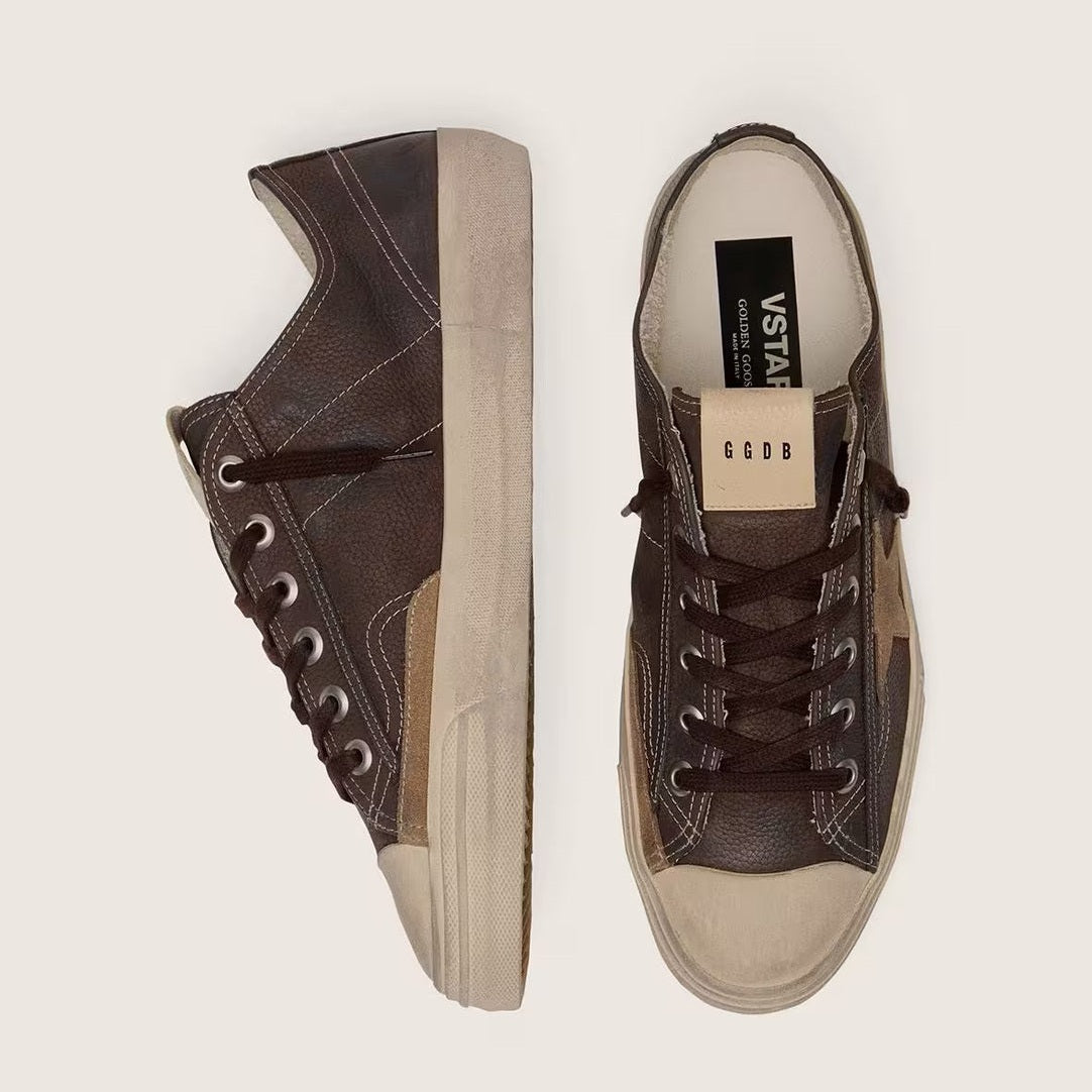 Zapatillas Golden Goose V-Star 2 Nabuk Upper And Tongue Suede Star Hombre