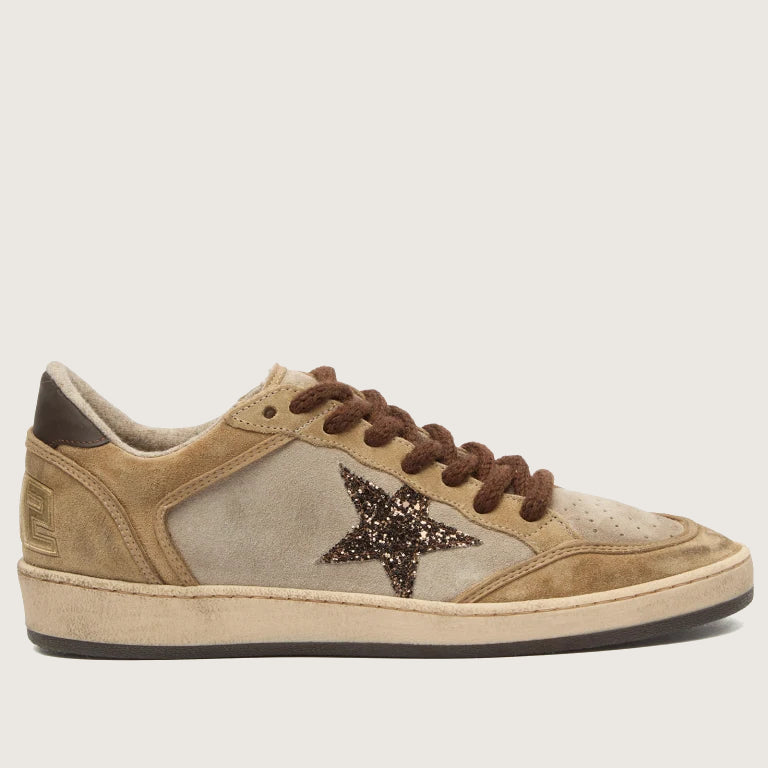Zapatillas Golden Goose Ballstar Suede Upper Toe Tongue Spur Mujer