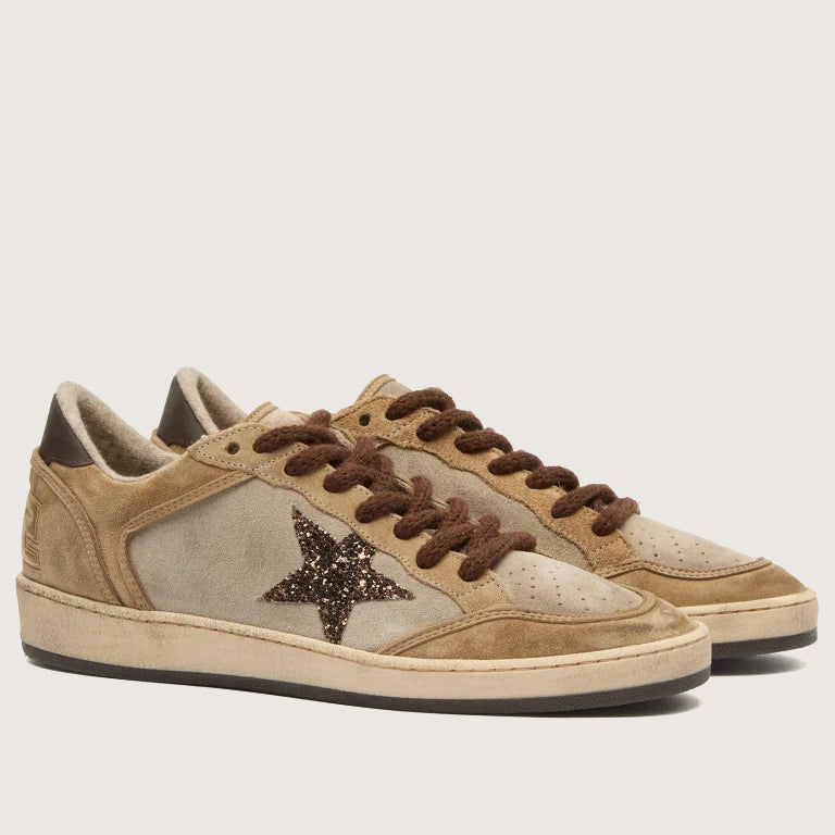 Zapatillas Golden Goose Ballstar Suede Upper Toe Tongue Spur Mujer