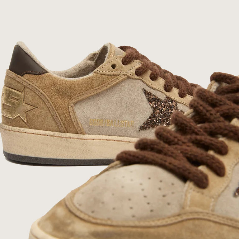 Zapatillas Golden Goose Ballstar Suede Upper Toe Tongue Spur Mujer