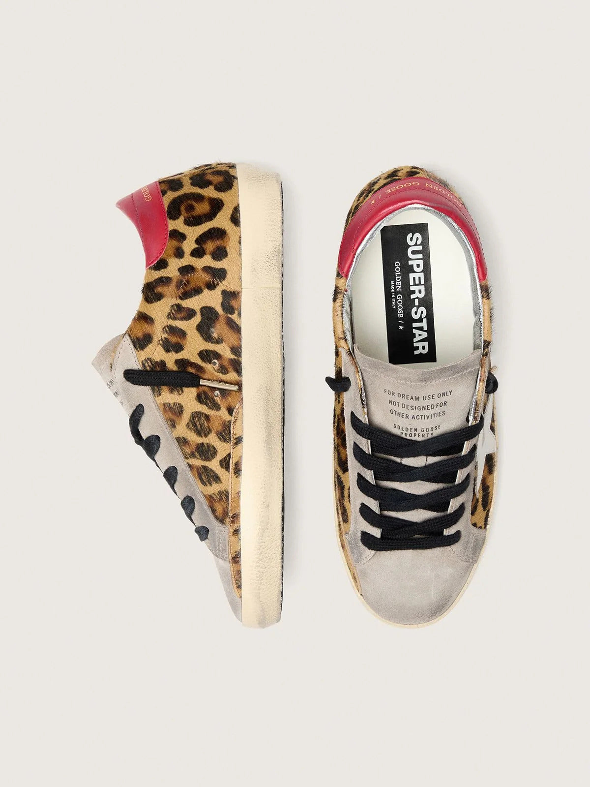 Zapatillas Golden Goose Super-Star Leopardo Mujer