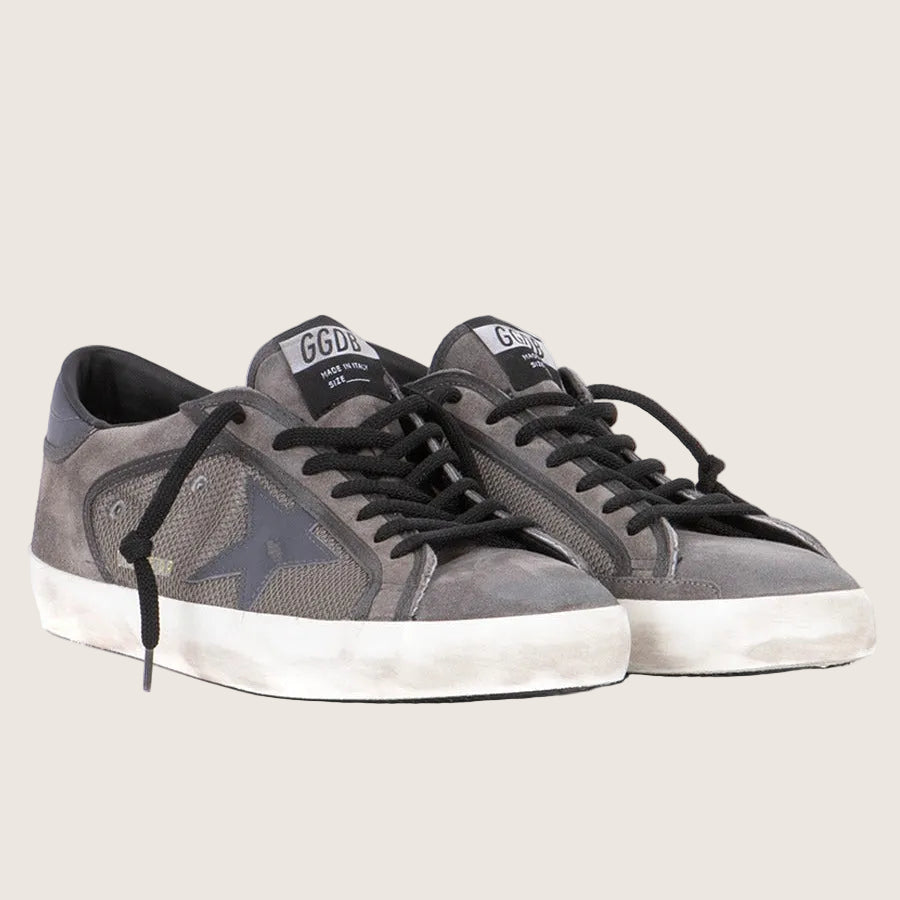 Zapatillas Golden Goose Super Star Mesh Net Leather Star Hombre