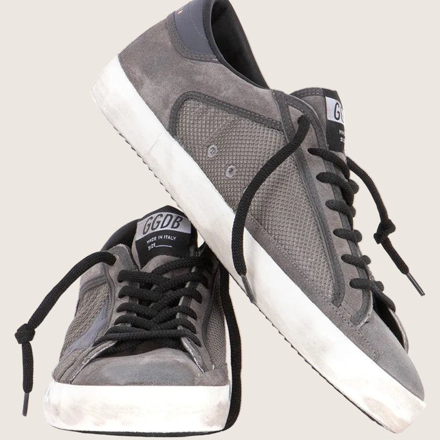 Zapatillas Golden Goose Super Star Mesh Net Leather Star Hombre