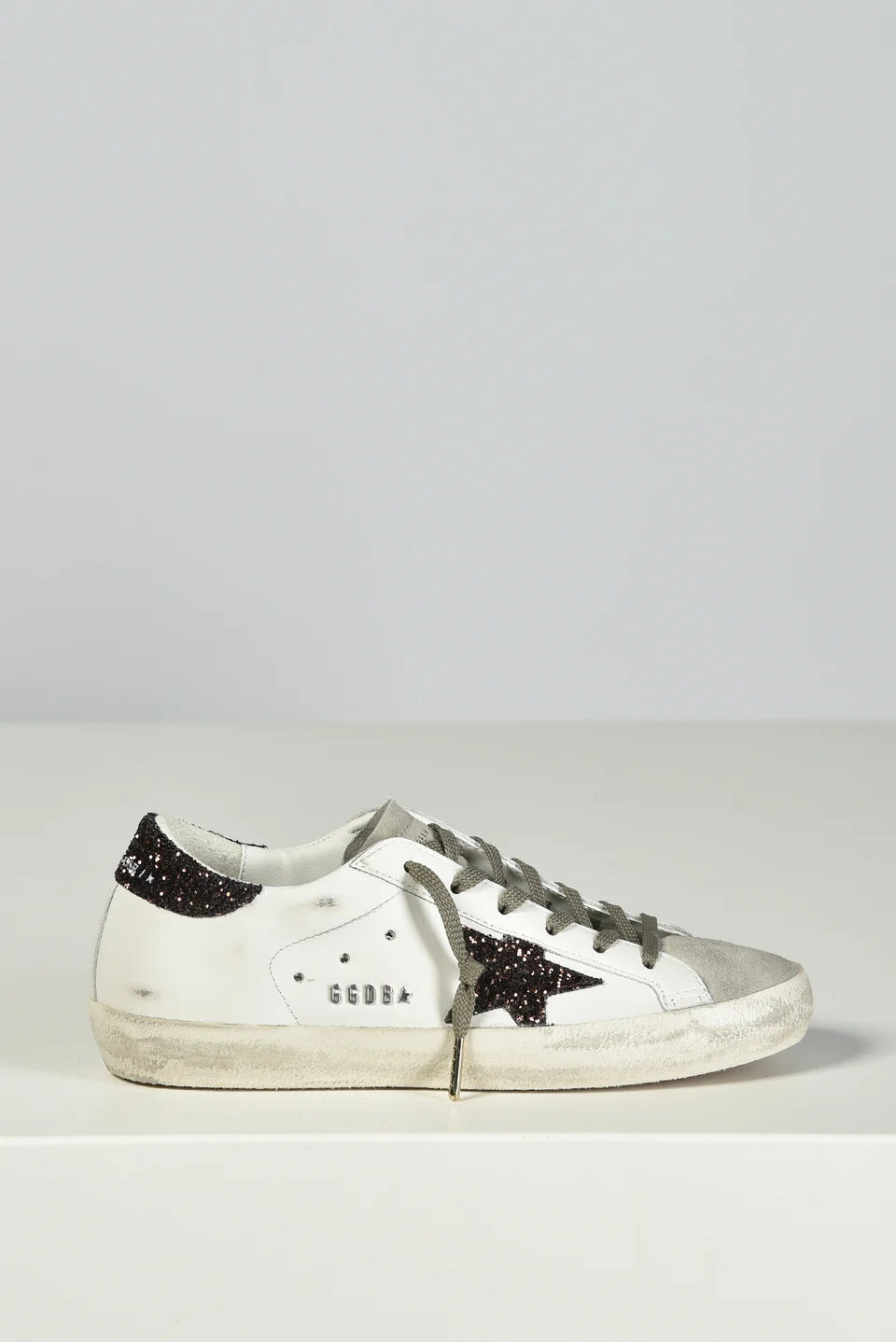 Zapatillas Golden Goose Super-Star Estrella Glitter Mujer
