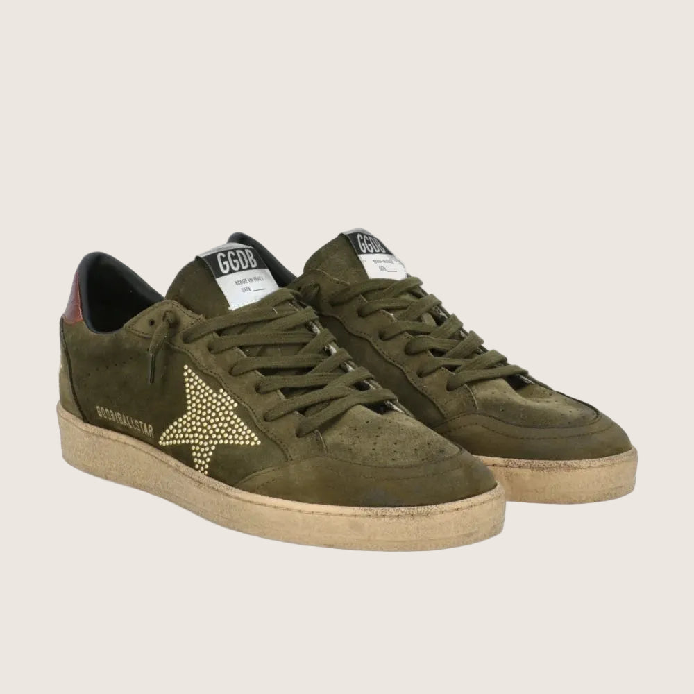 Zapatillas Golden Goose Ballstar Suede Upper Toe Tongue And Hombre
