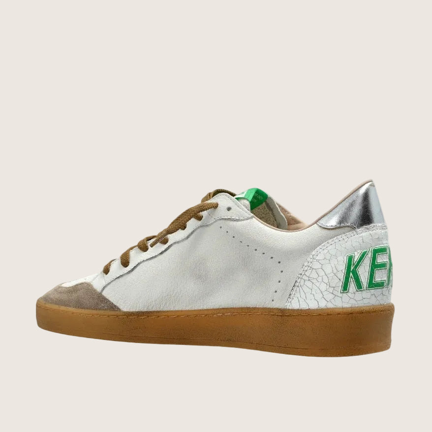 Zapatillas Golden Goose Ballstar Nappa  Suede Laminated Star Hombre