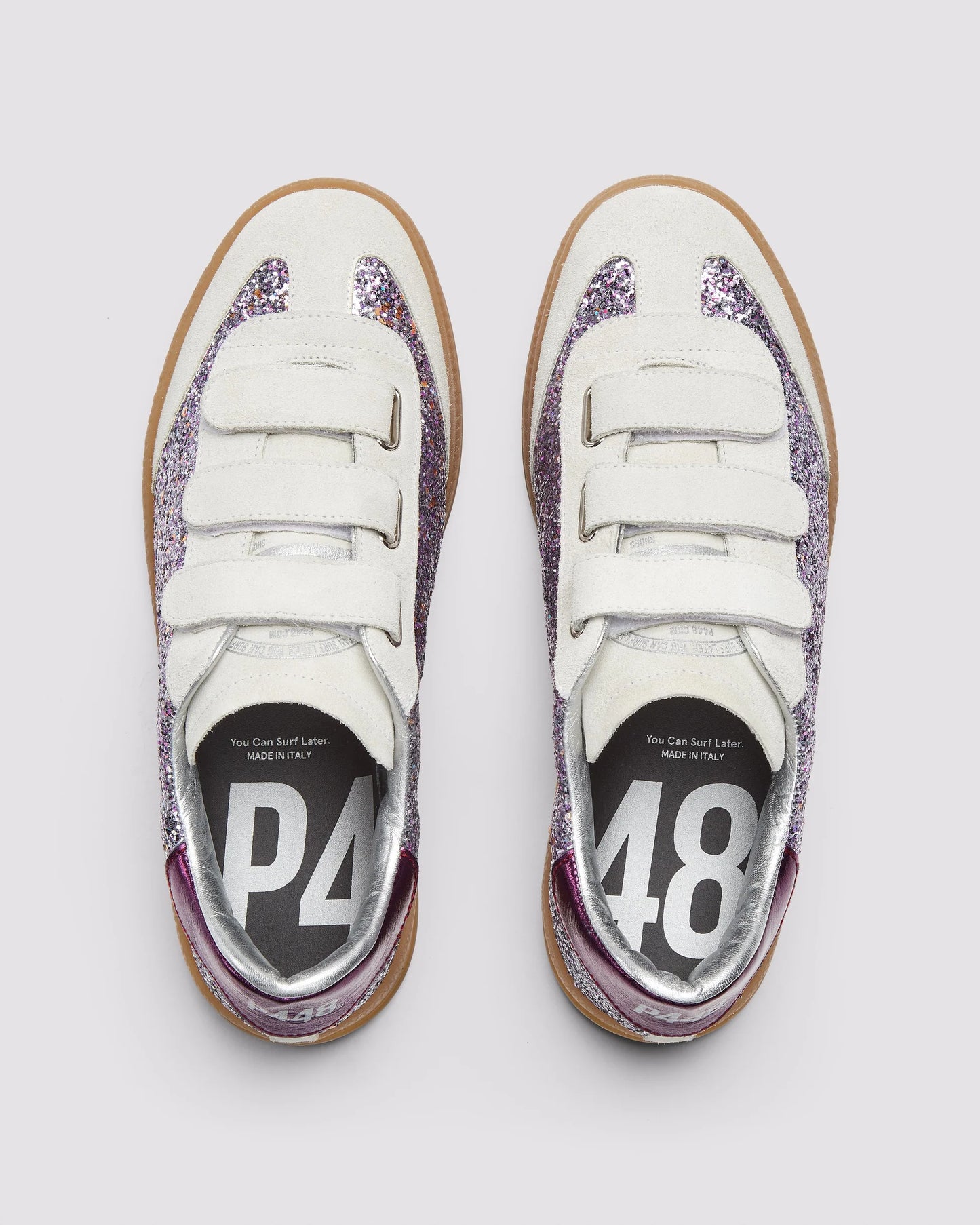 Zapatillas P448 Capri Glitter Mujer