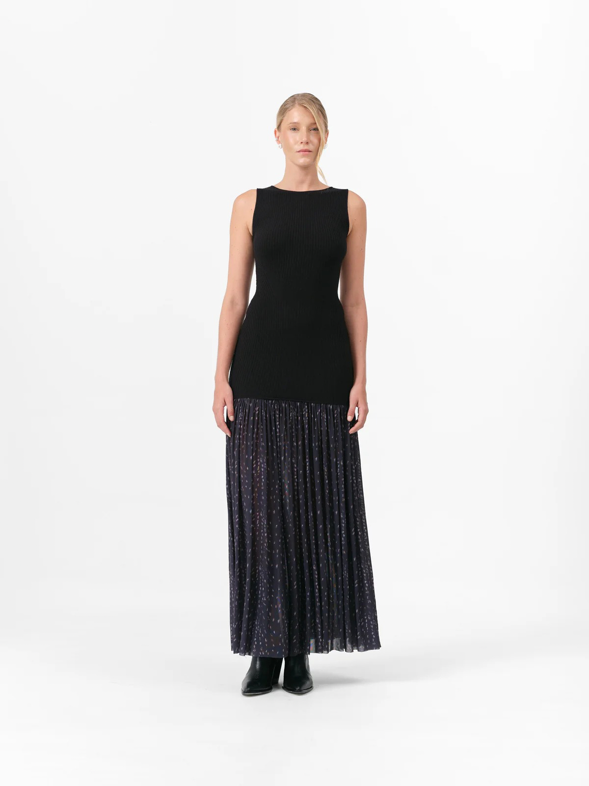 Maxi Vestido Aspen Black Deer