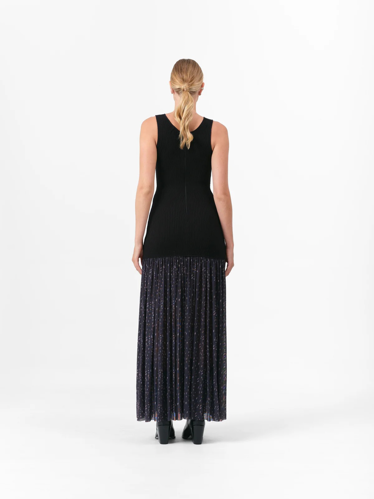 Maxi Vestido Aspen Black Deer