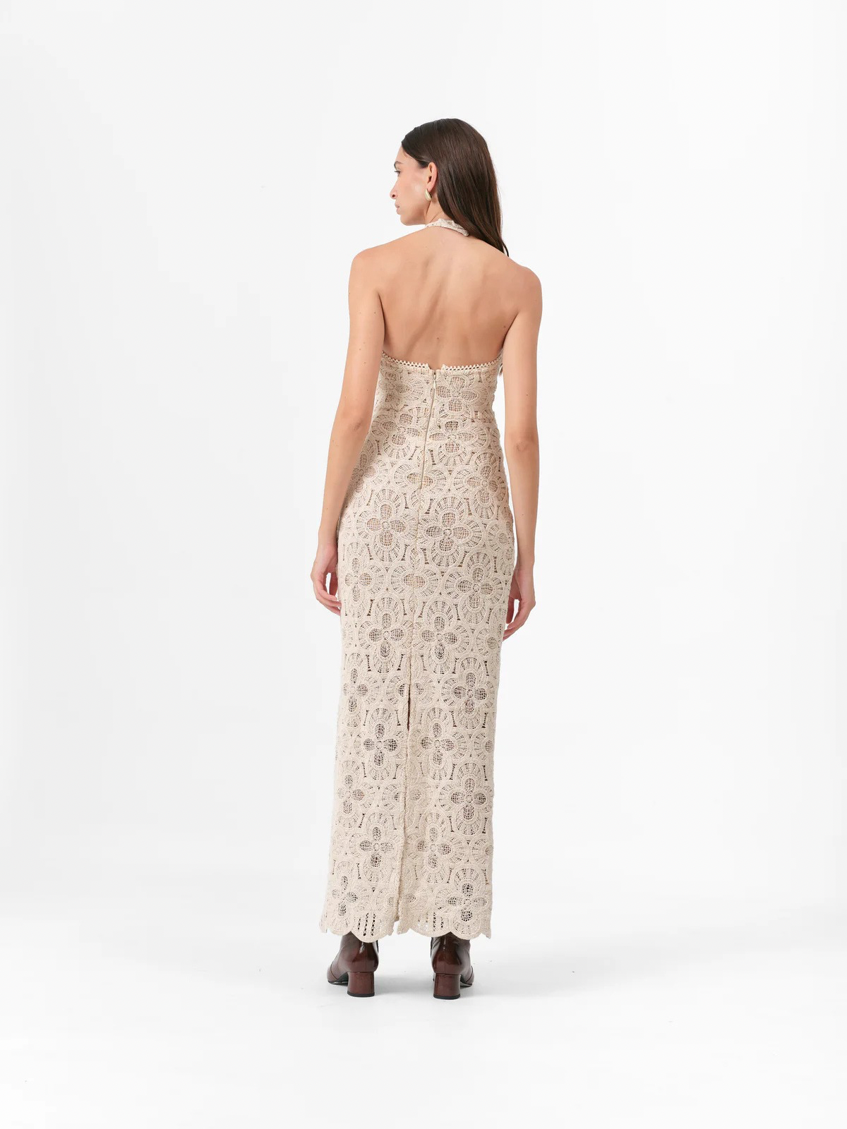 Maxi Vestido Hazel Ecru