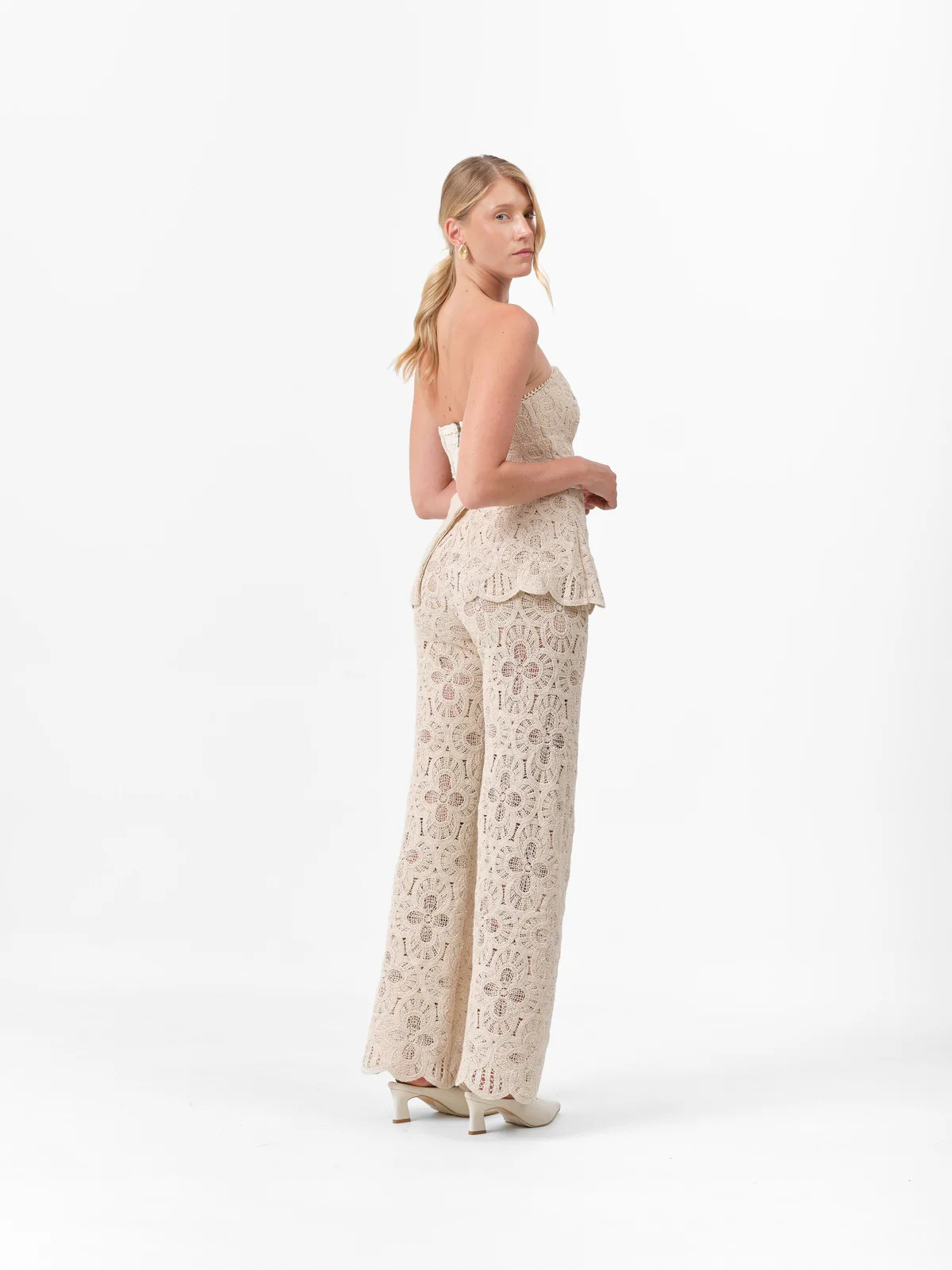 Pantalón Peony Ecru