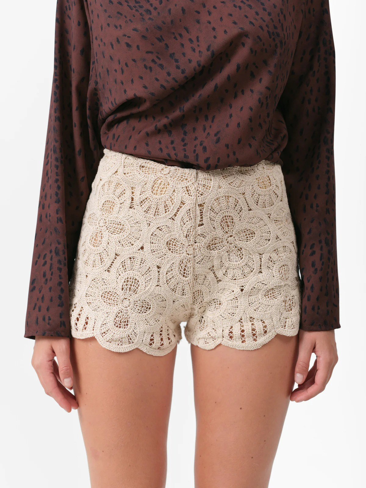 Shorts Peony Ecru