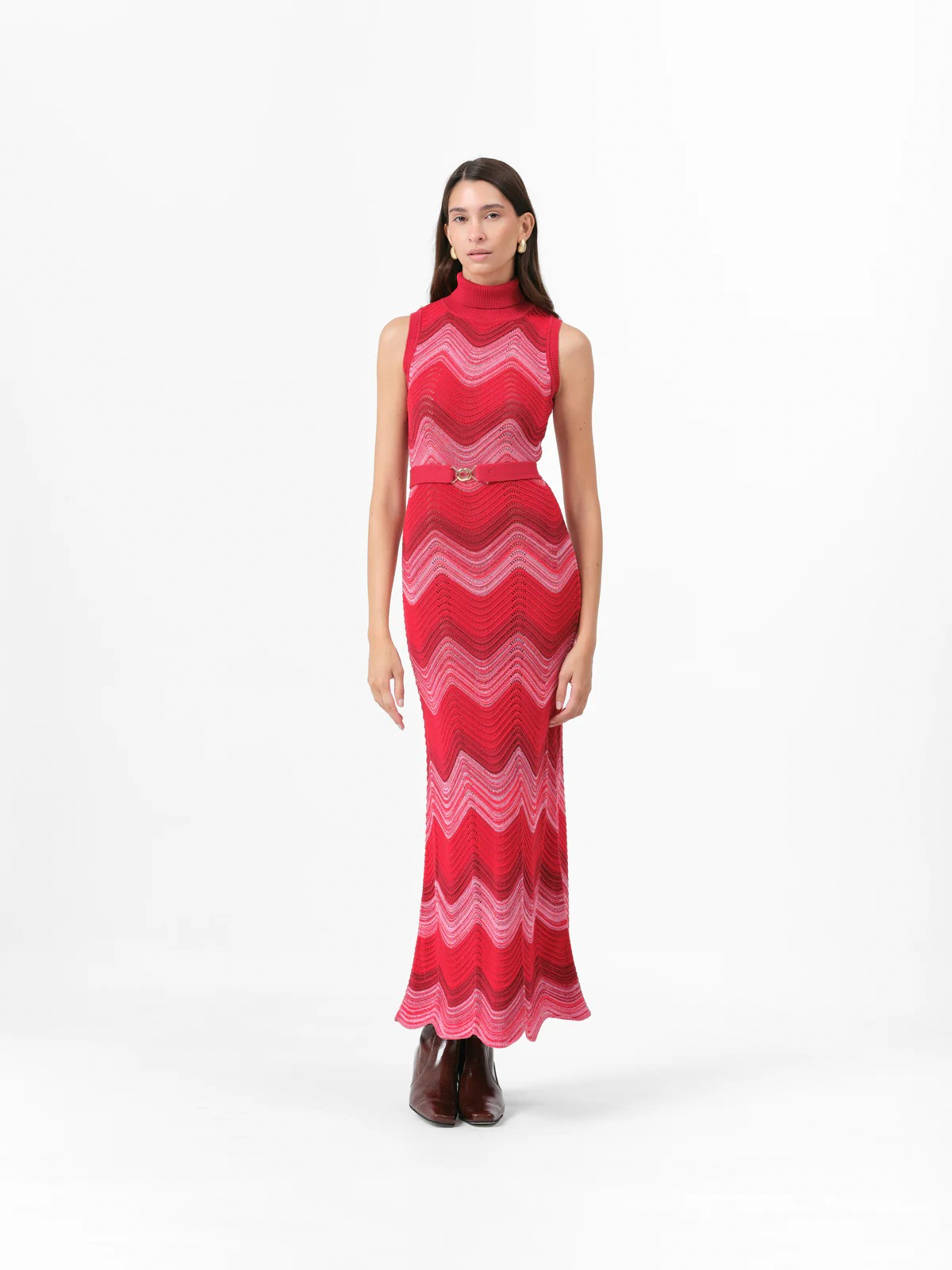 Maxi Vestido Devon Scarlet