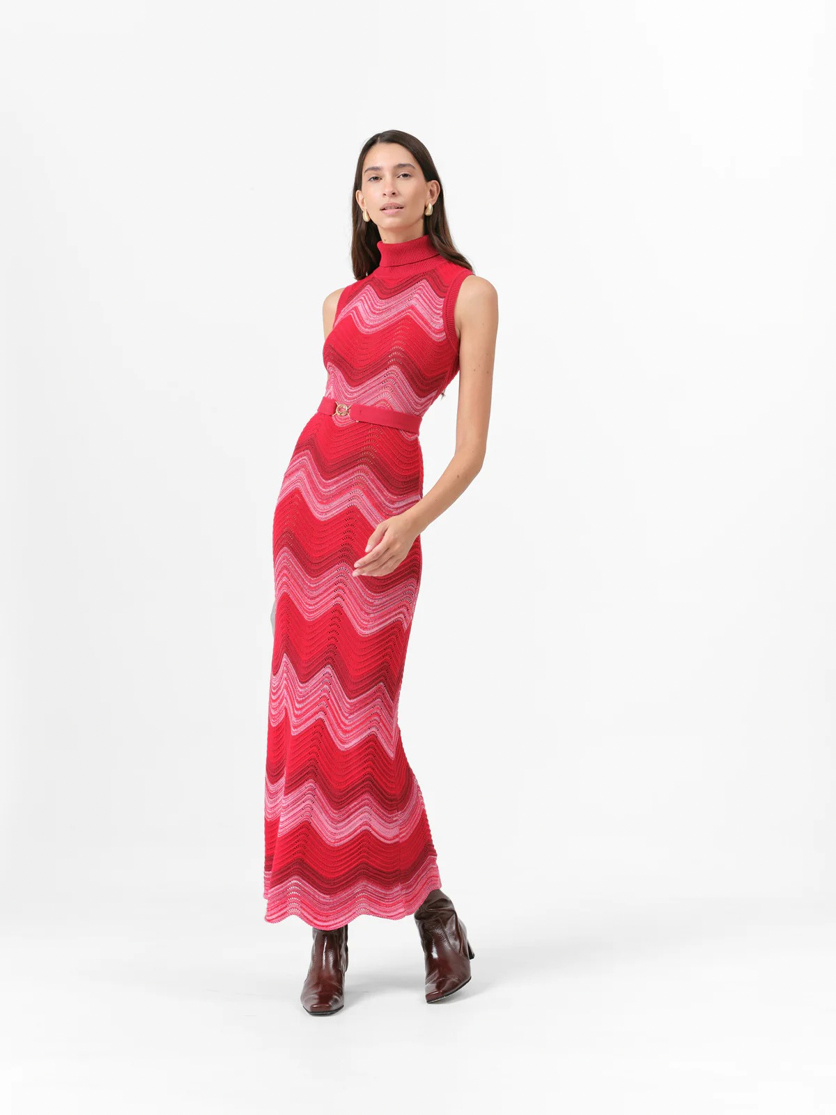 Maxi Vestido Devon Scarlet