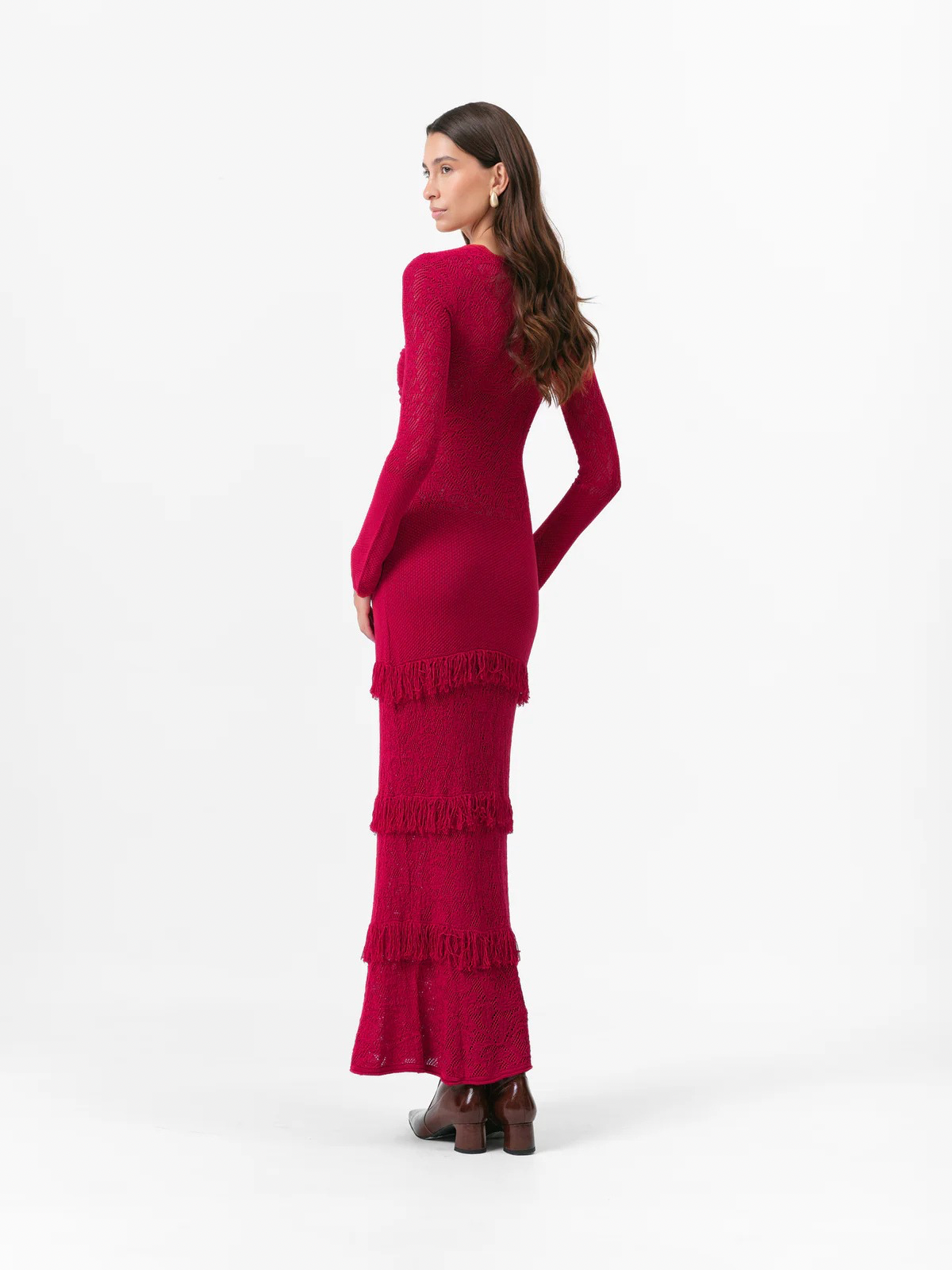 Maxi Vestido Belmont Raspberry