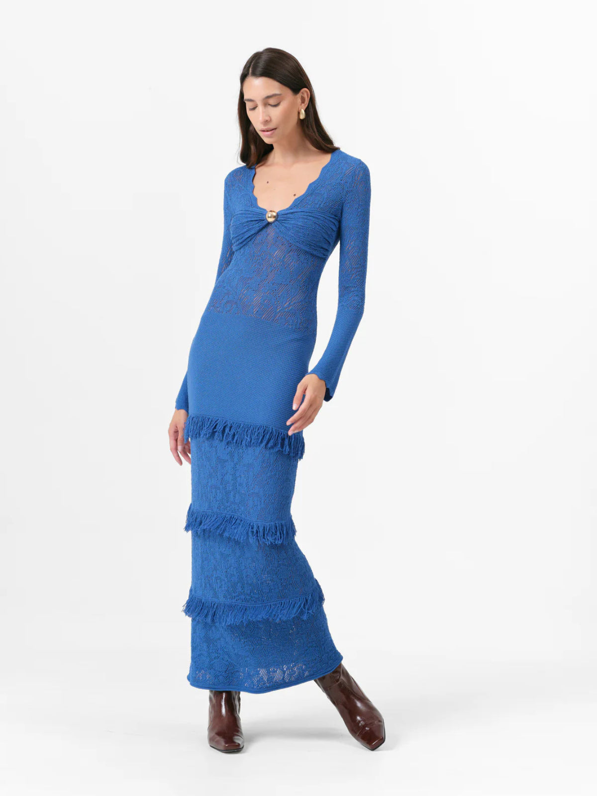 Maxi Vestido Belmont Royal Blue