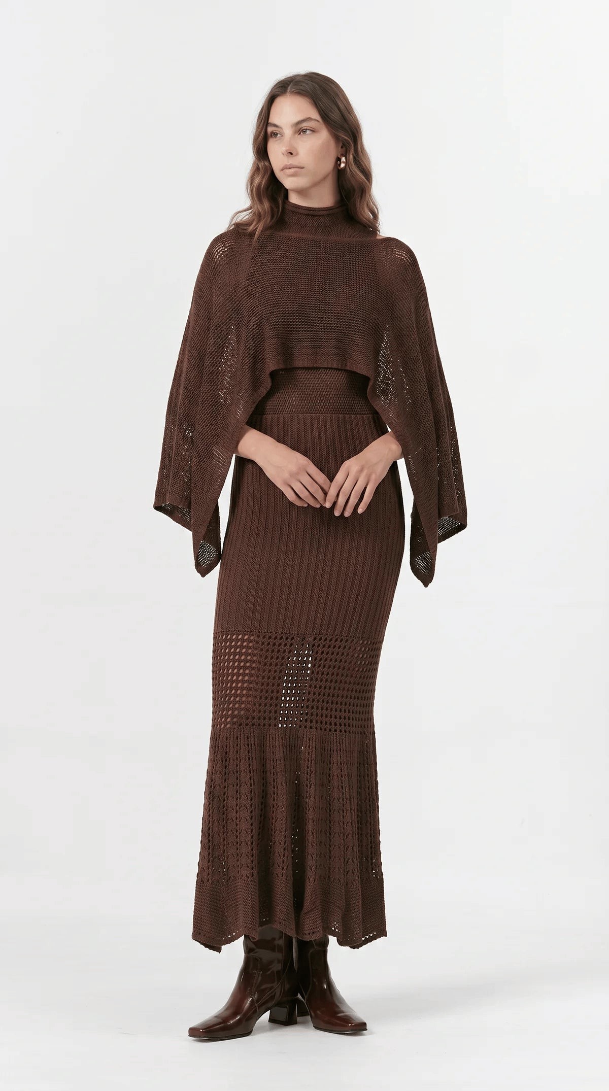Maxi Vestido Fallow Chocolate