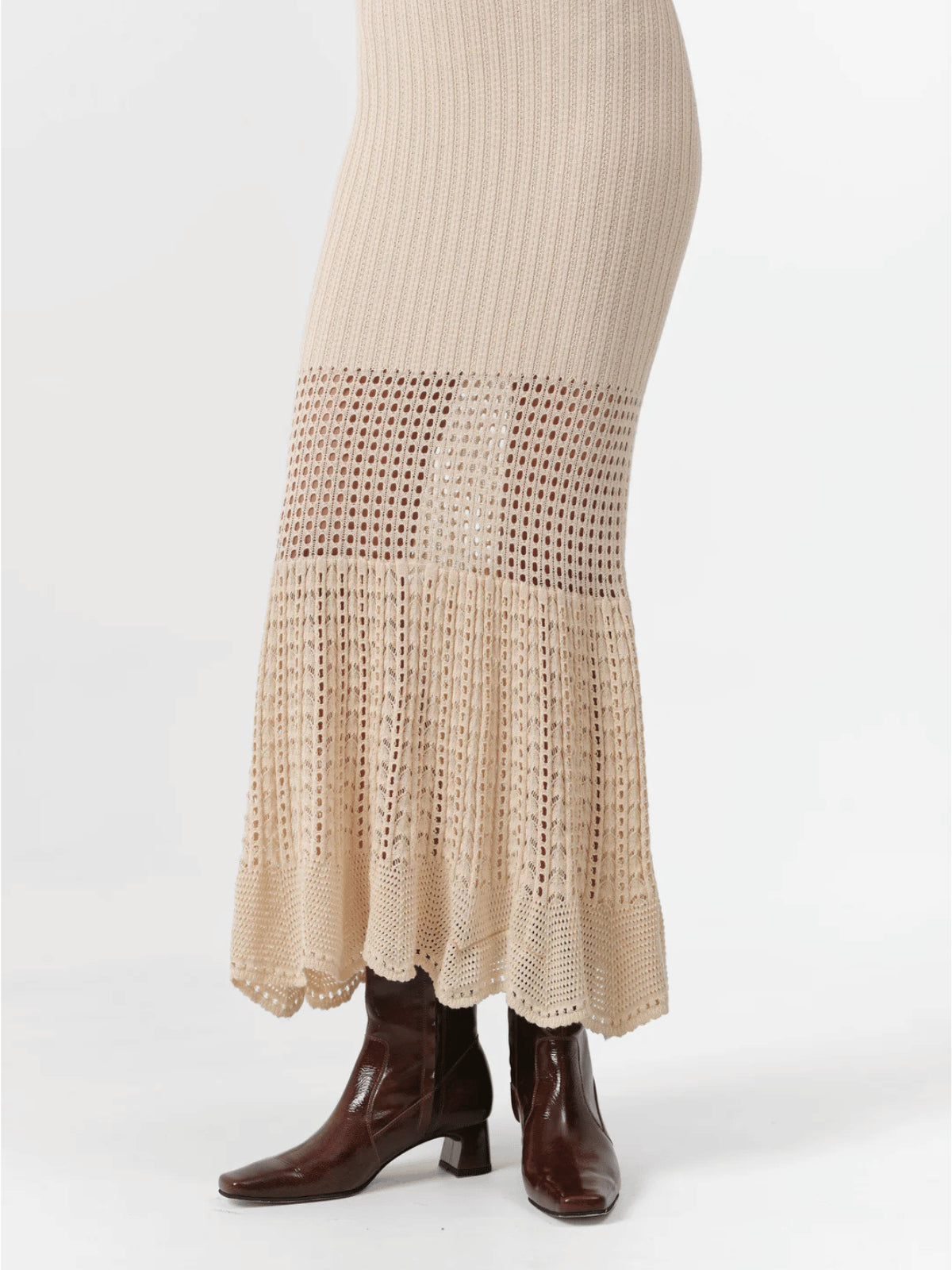 Maxi Vestido Fallow Macadamia