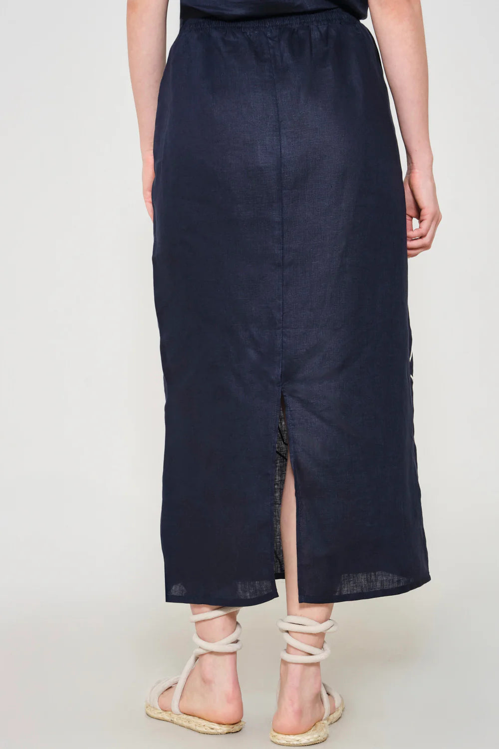 Falda Arabela Azul Navy