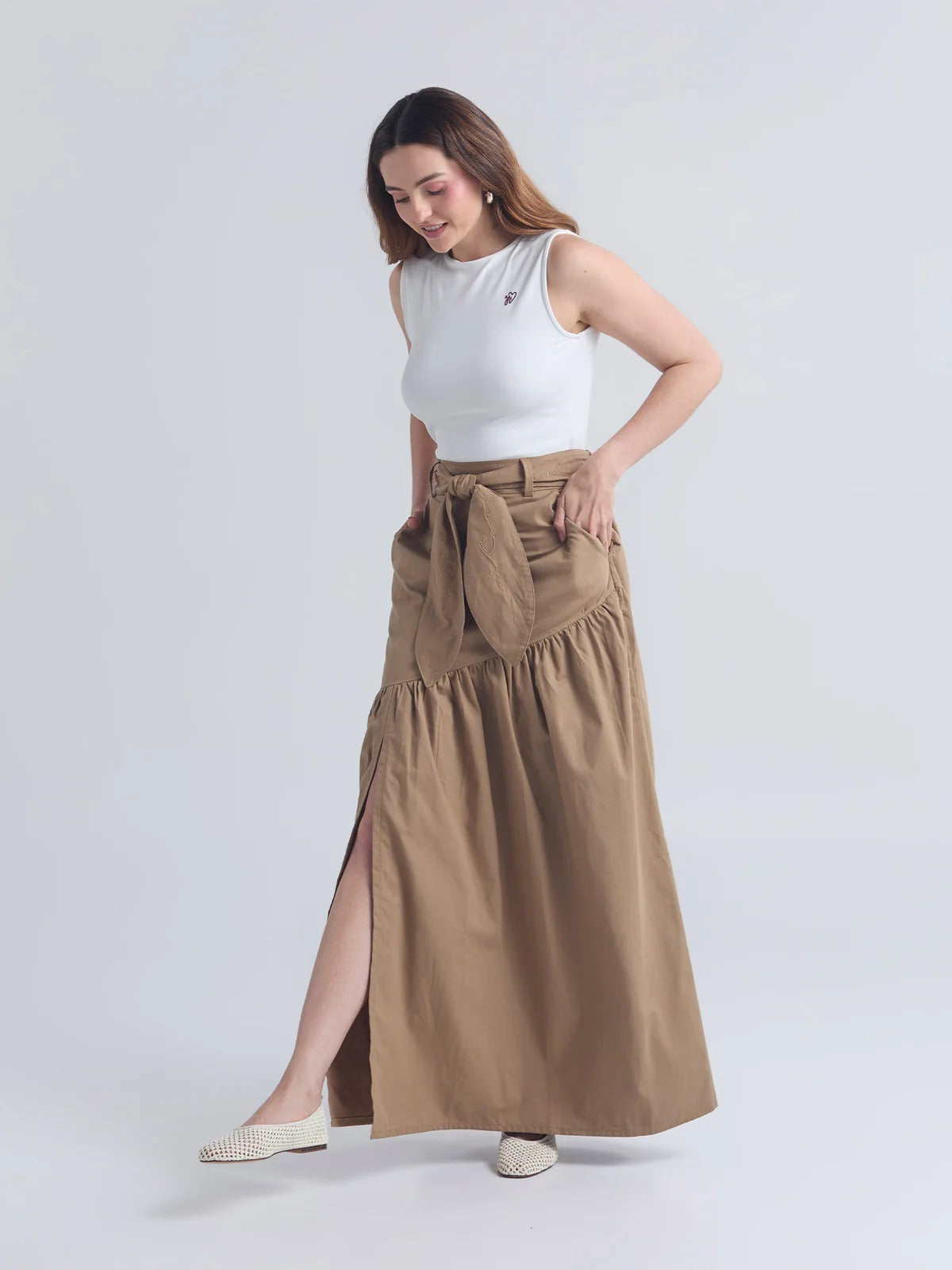 Maxi Falda En Cada Paso