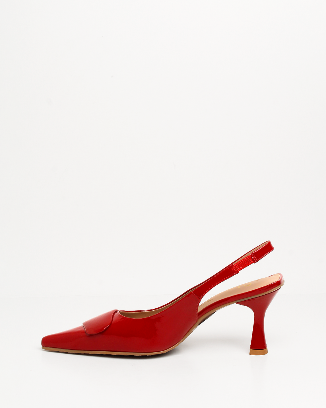 Tacon Slingback De Cuero