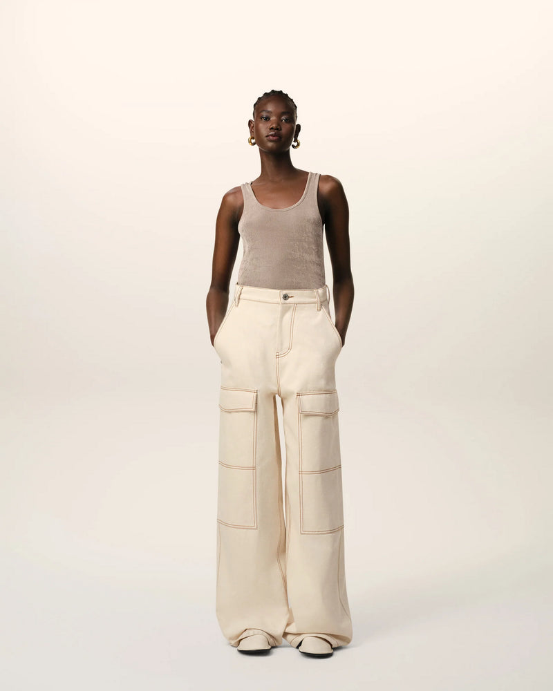 Pantalon Cargo Wide Fit