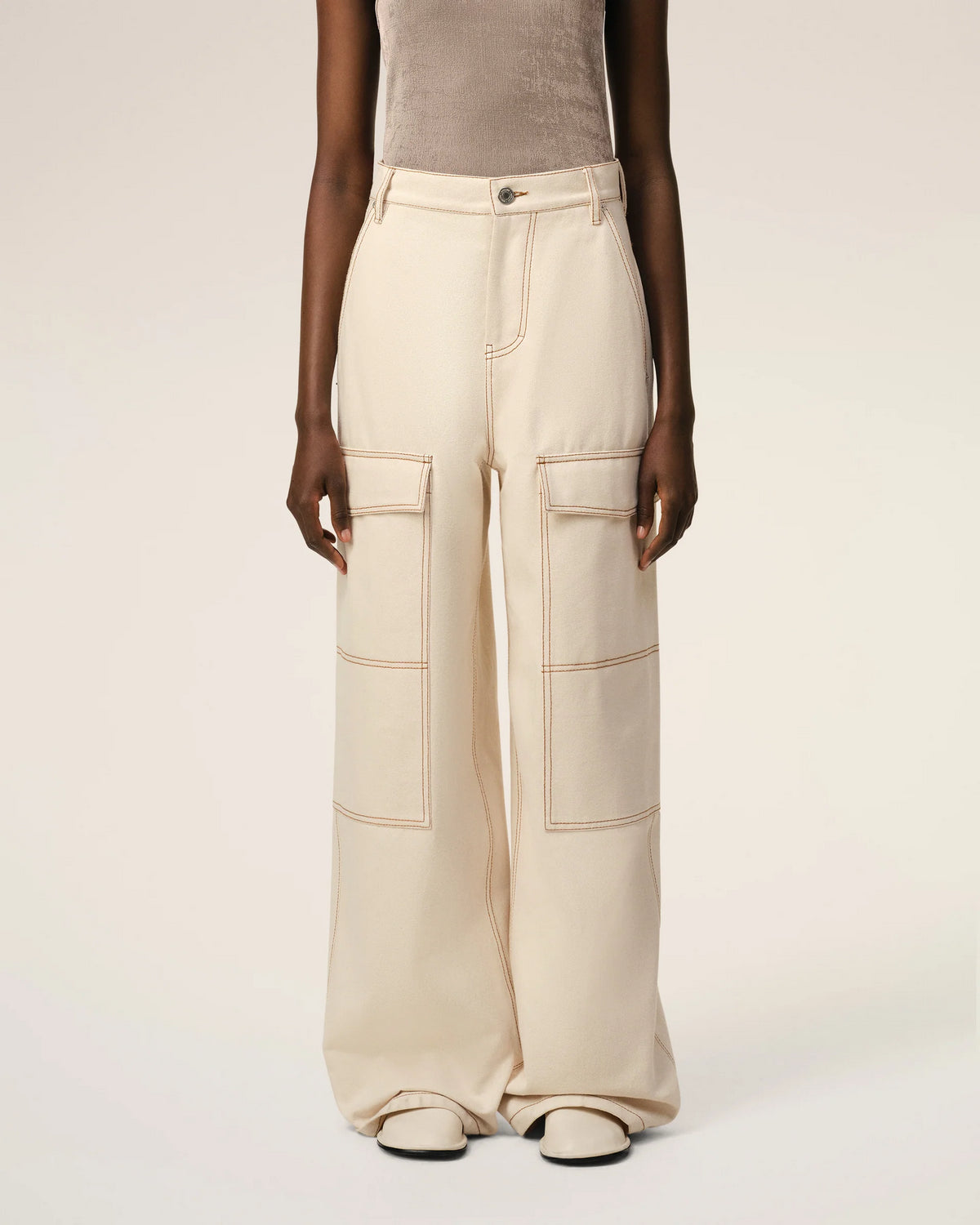 Pantalon Cargo Wide Fit