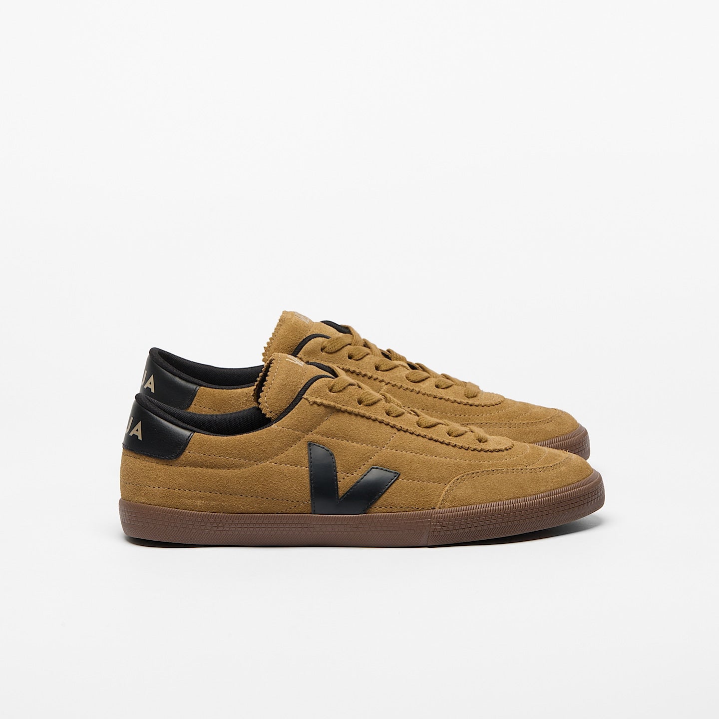 Zapatillas Veja De Hombre Panenka Suede Tent Black Bark