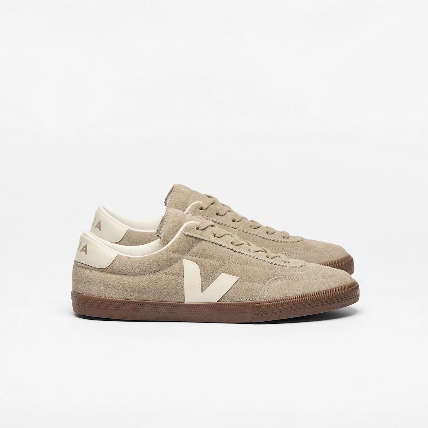 Zapatillas Veja Hombre Panenka Suede Taupe Pierre Bark