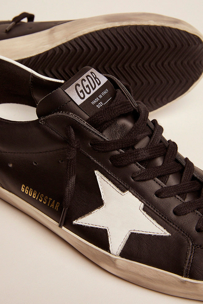 Zapatillas Golden Goose Super-Star Leather Upper Shiny Leather hombre