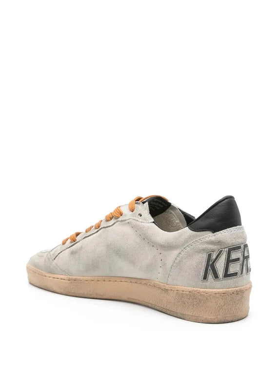 Zapatillas Golden Goose Ballstar Suede And Spur Leather Hombre