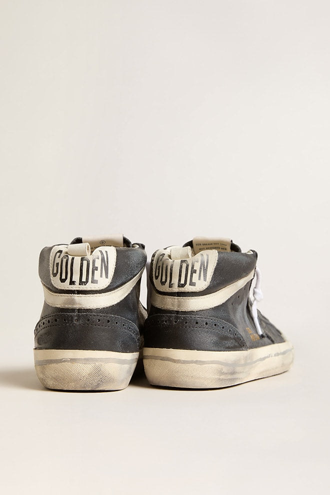 Zapatillas Golden Goose Mid Star Nabuk Wave Leather Star Hombre