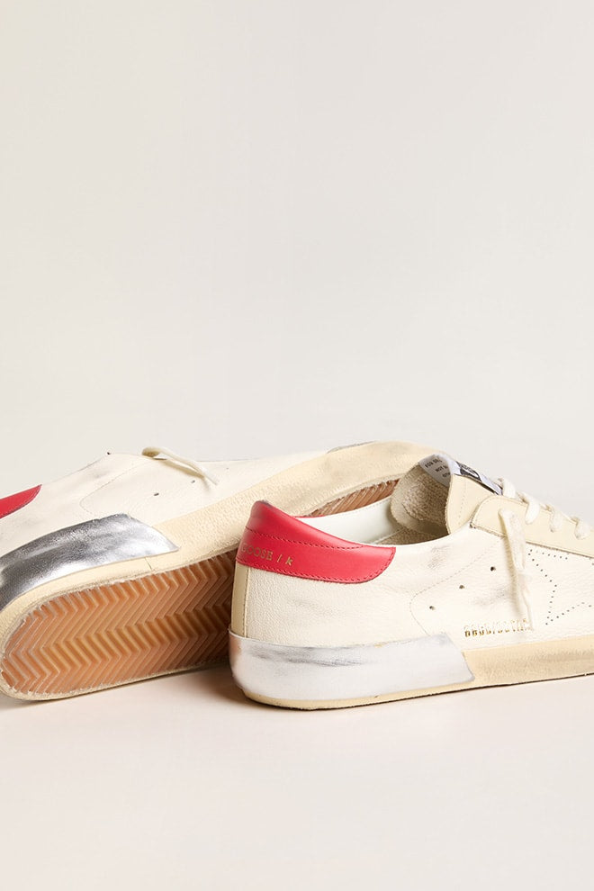 Zapatillas Golden Goose Super Star Nappa Leather Forated Star Hombre