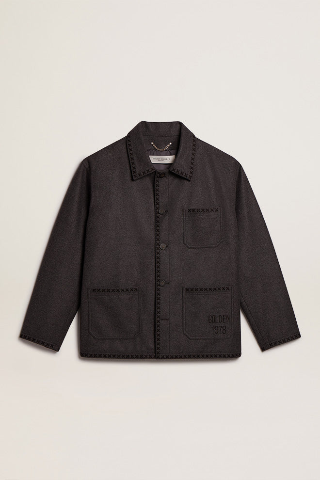 Chaqueta Golde Goose Virgin Wool Hombre