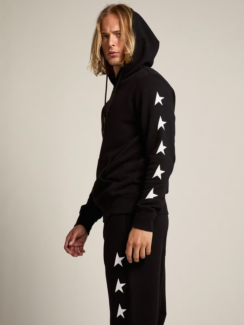 Hoodies Star Alighiero Star Big Back Black Board