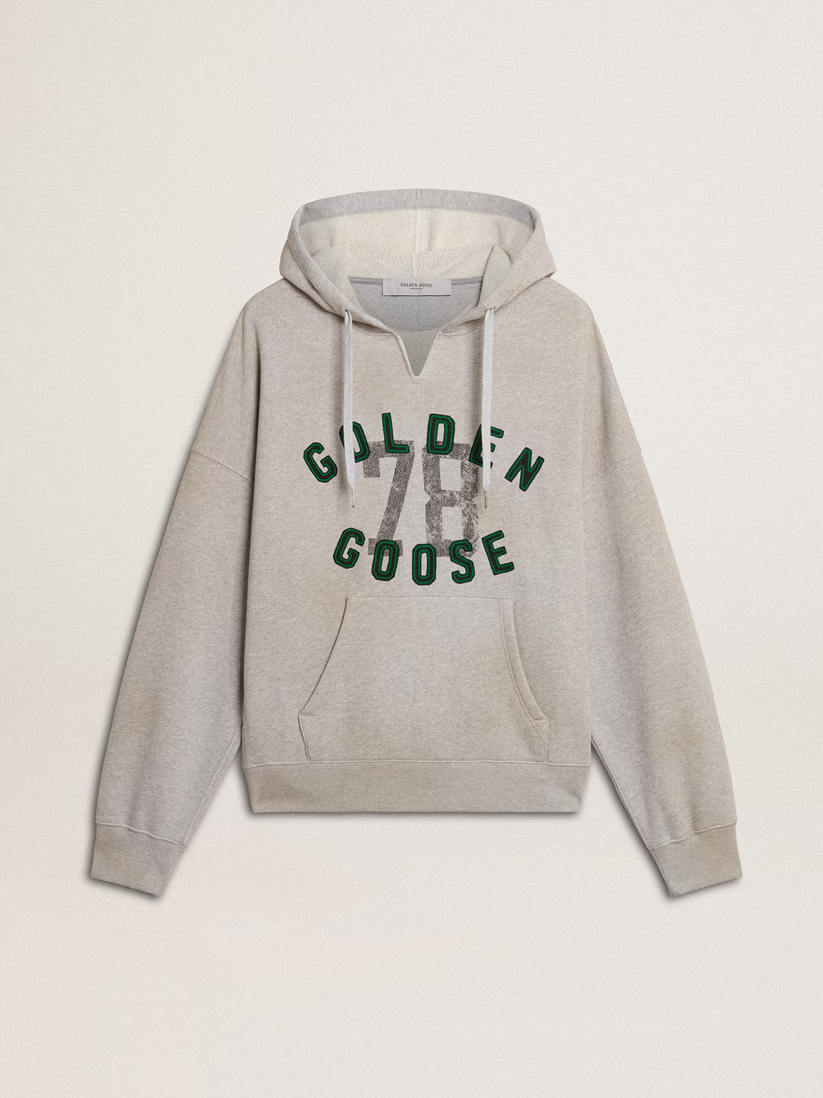 Hoodie Journey Cotton Fleece Vintage Print Embroid