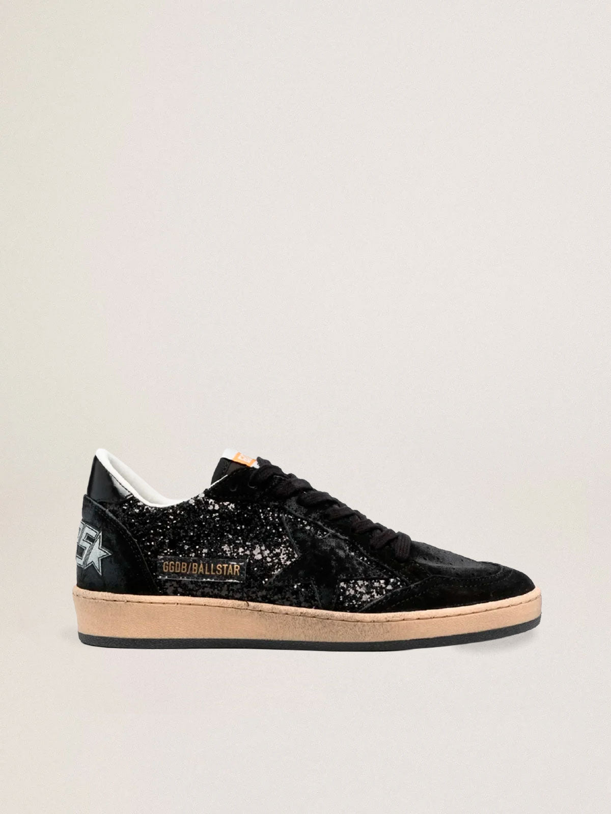 Zapatillas Golden Goose Ballstar Glitter Nylon Suede Starspur Mujer