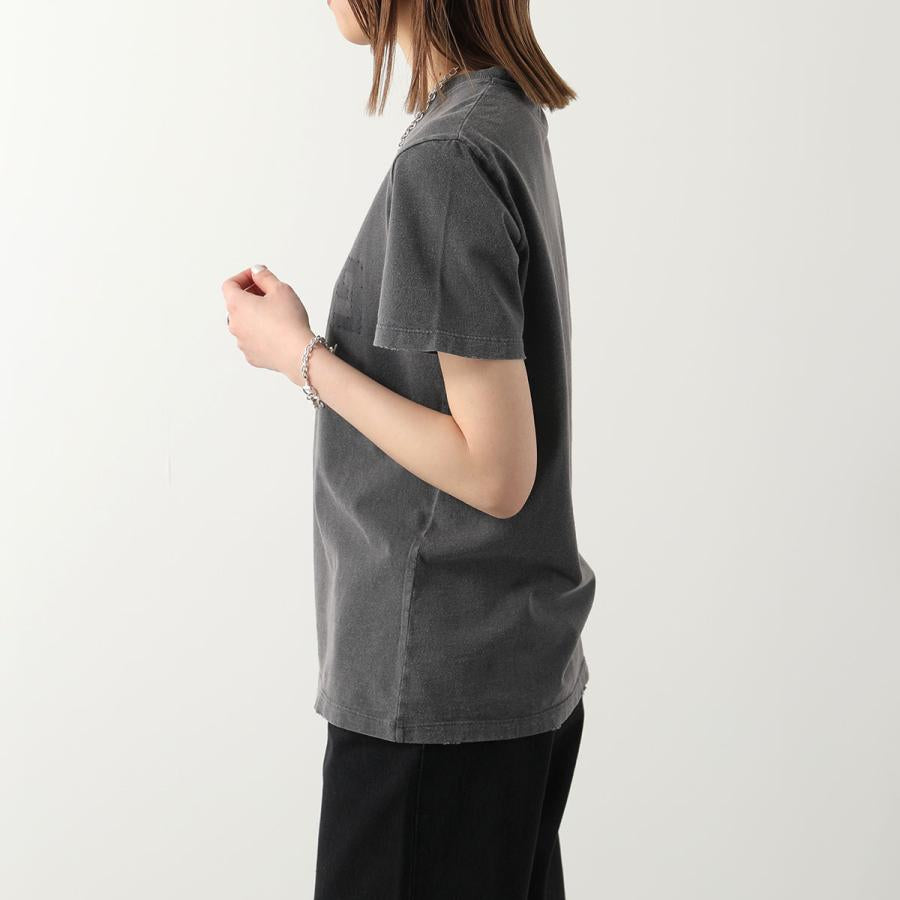 T-Shirt Golden W Reg Dist Cotton Jersey With Logo Mujer