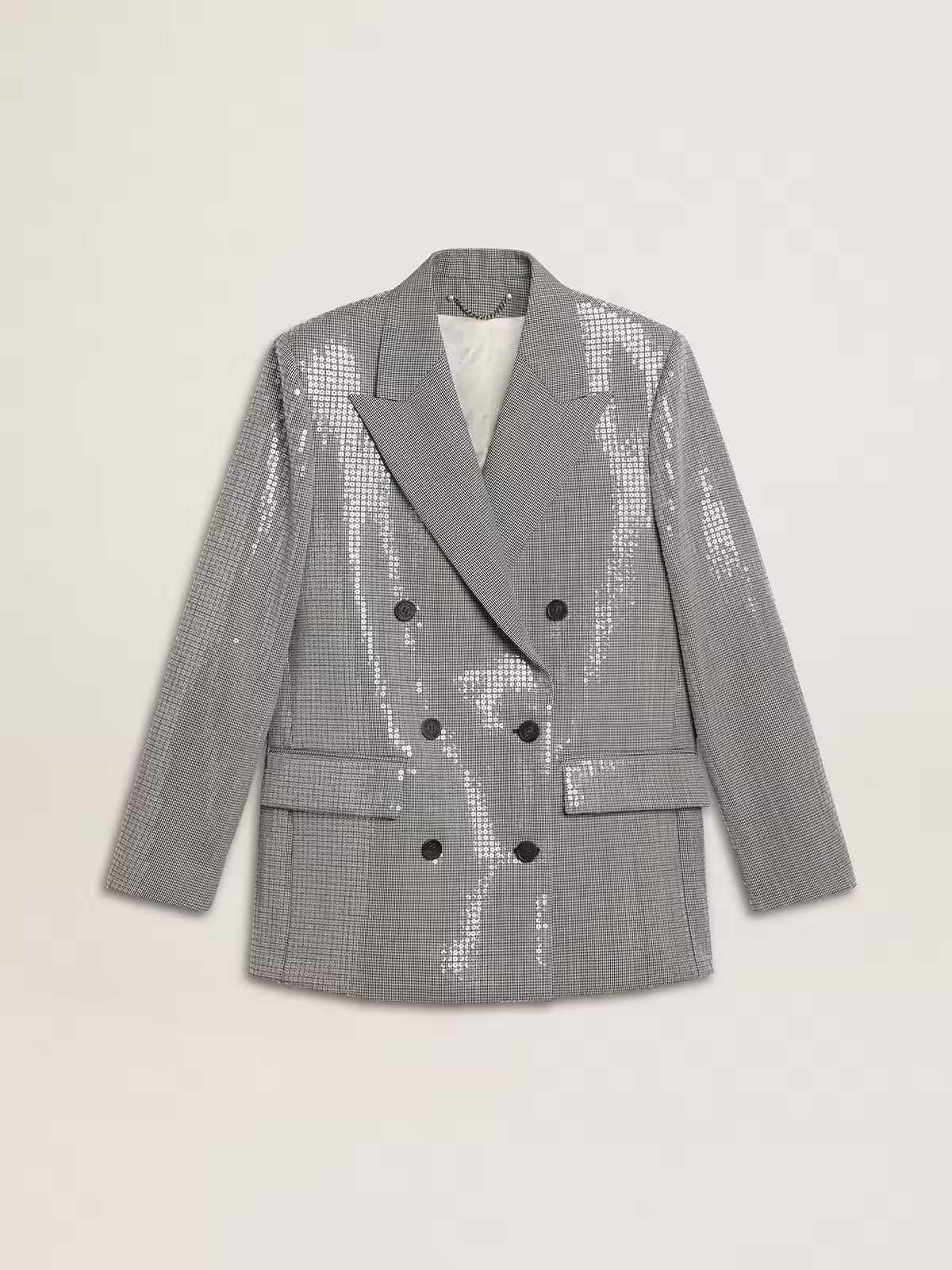 Chaqueta Journey Boyfriend Db  Vw Micro Pied De Poule Mujer