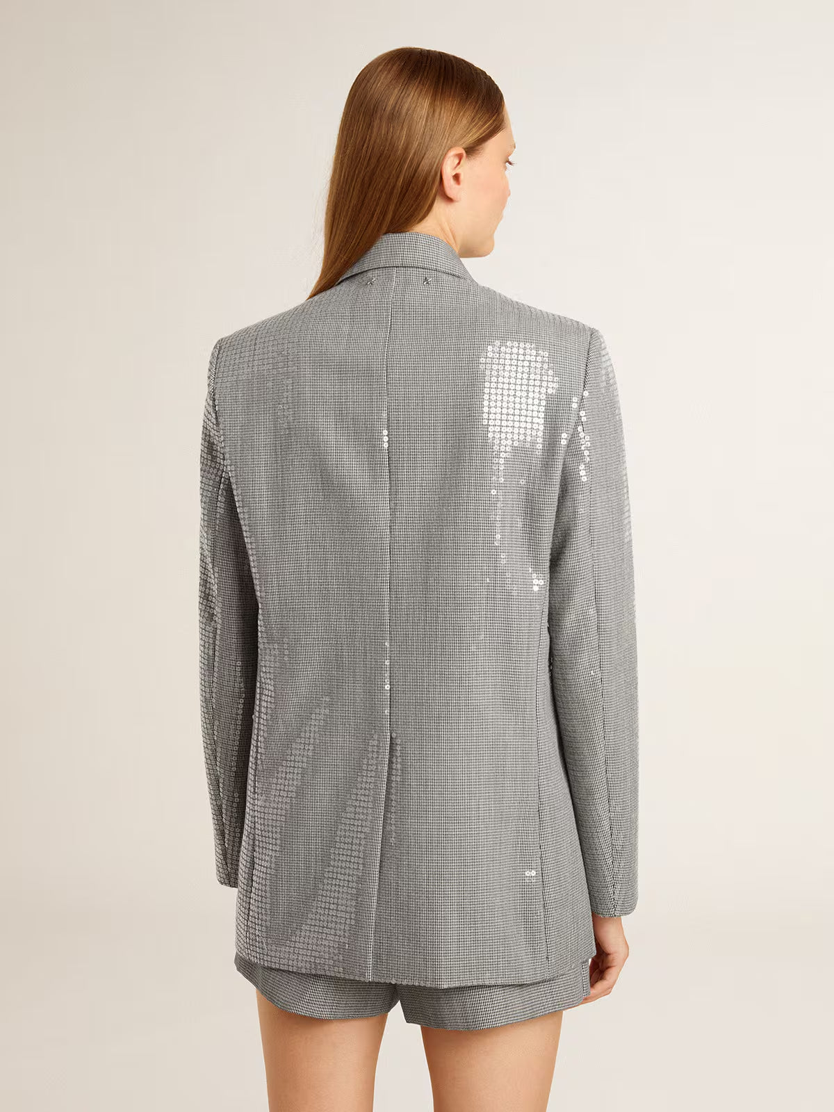 Chaqueta Journey Boyfriend Db  Vw Micro Pied De Poule Mujer