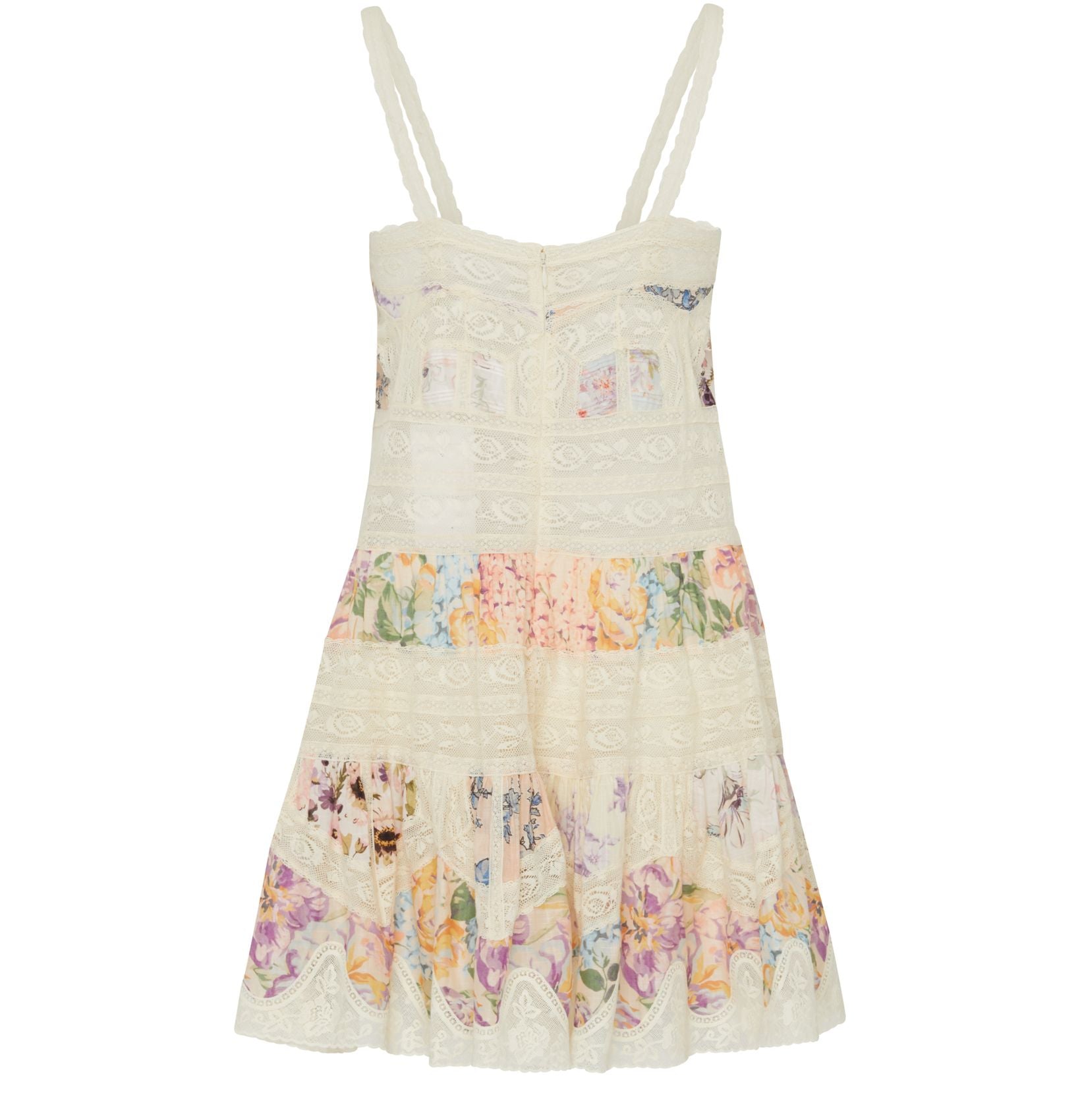 Vestido Halliday Lace Trim