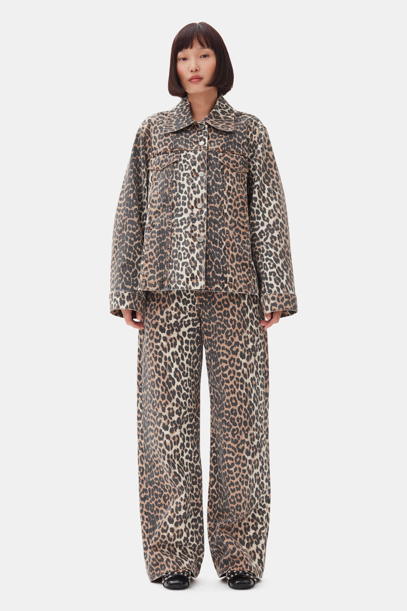 Chaqueta Print Denim