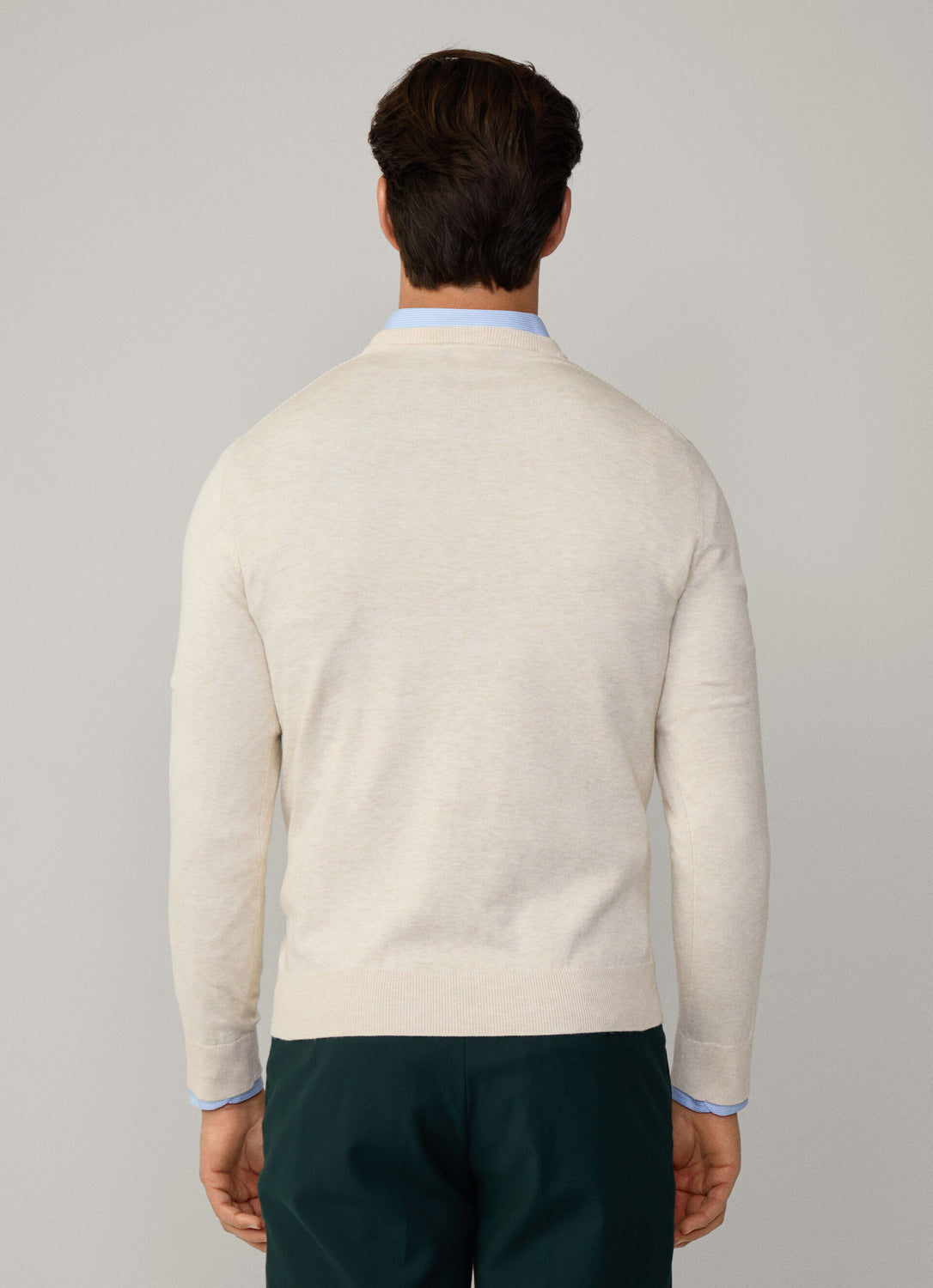 Jersey Cotton Silk Crew