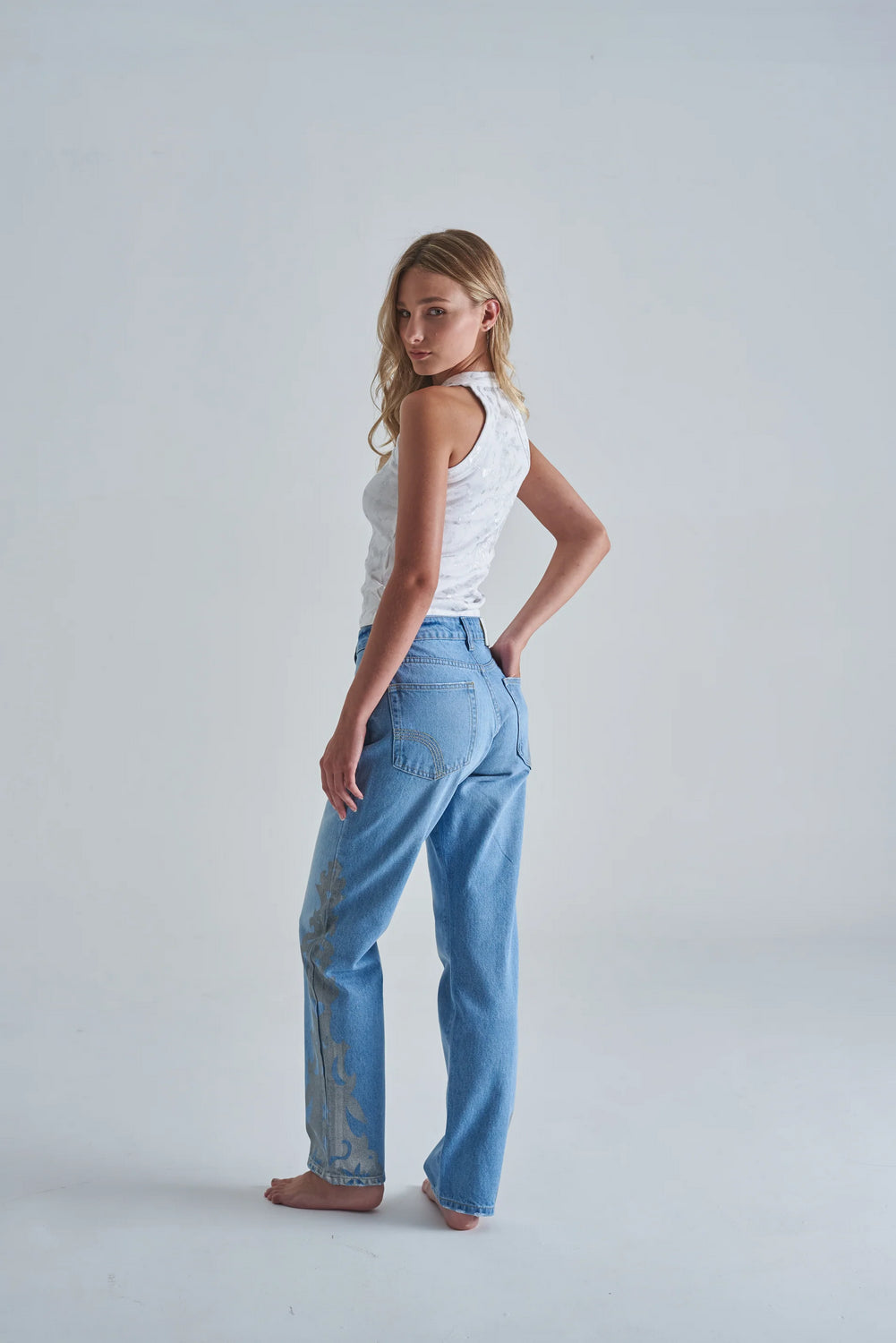 Jean Western Straight