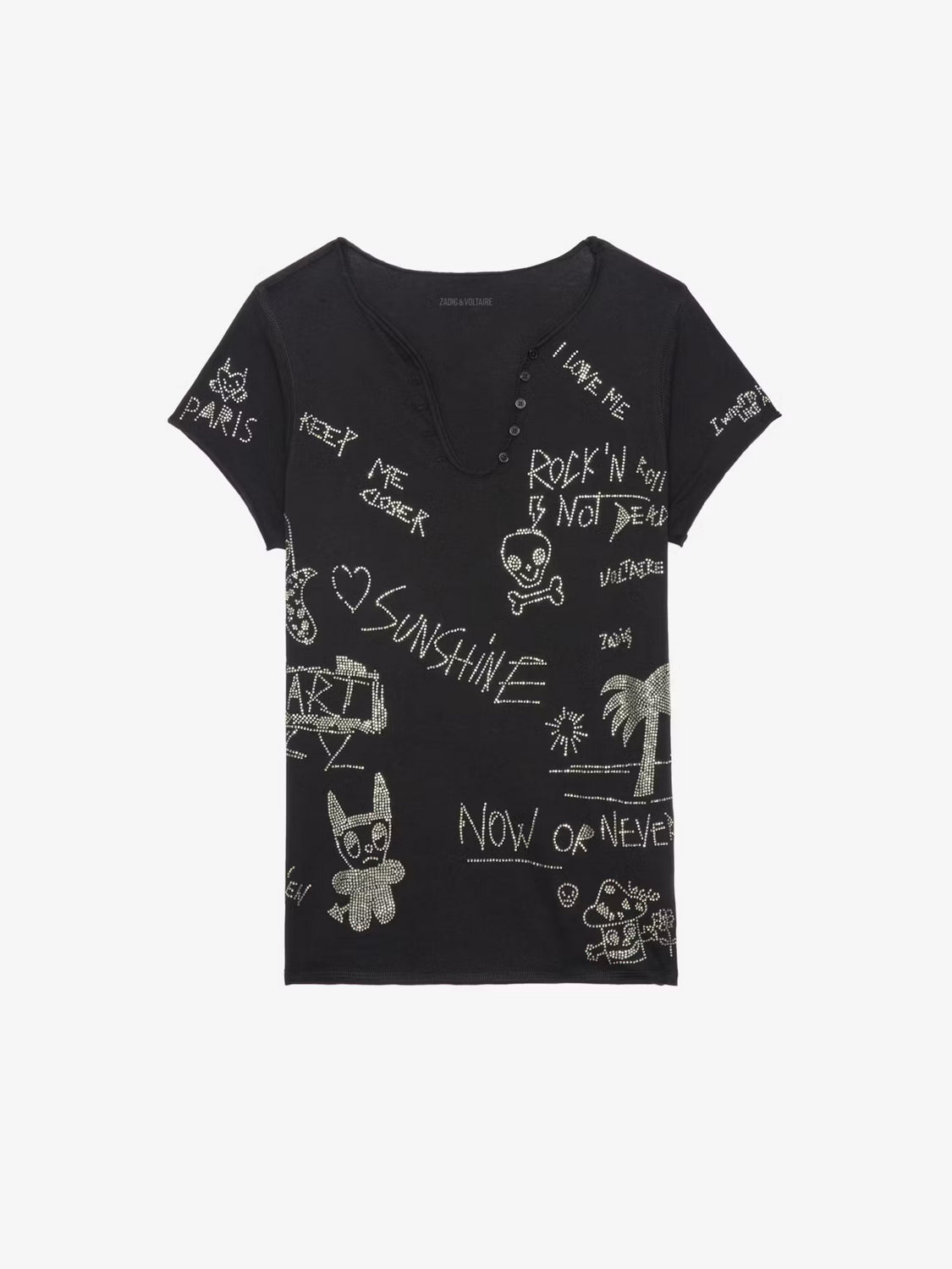 Camiseta Tunisien Multi Strass