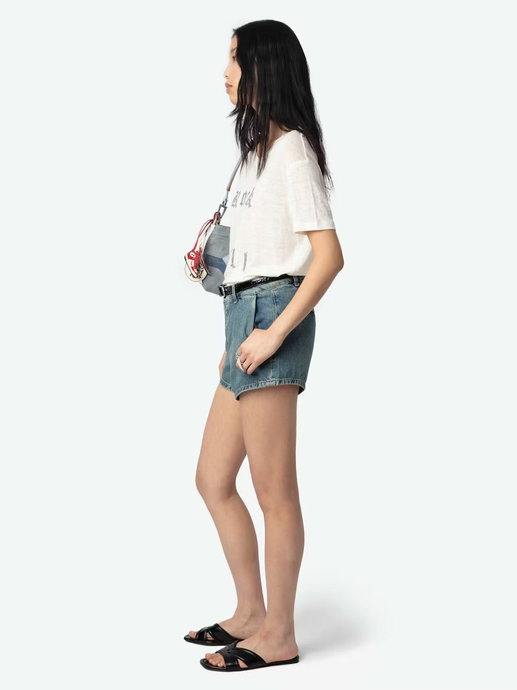Camiseta Marta Lin Rocknroll Strass